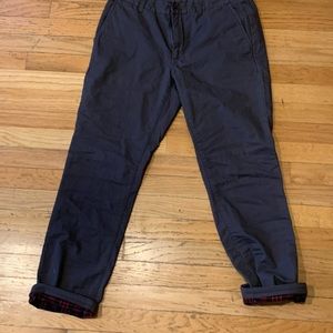 Bonobos Fleece Lined Chinos 32x30